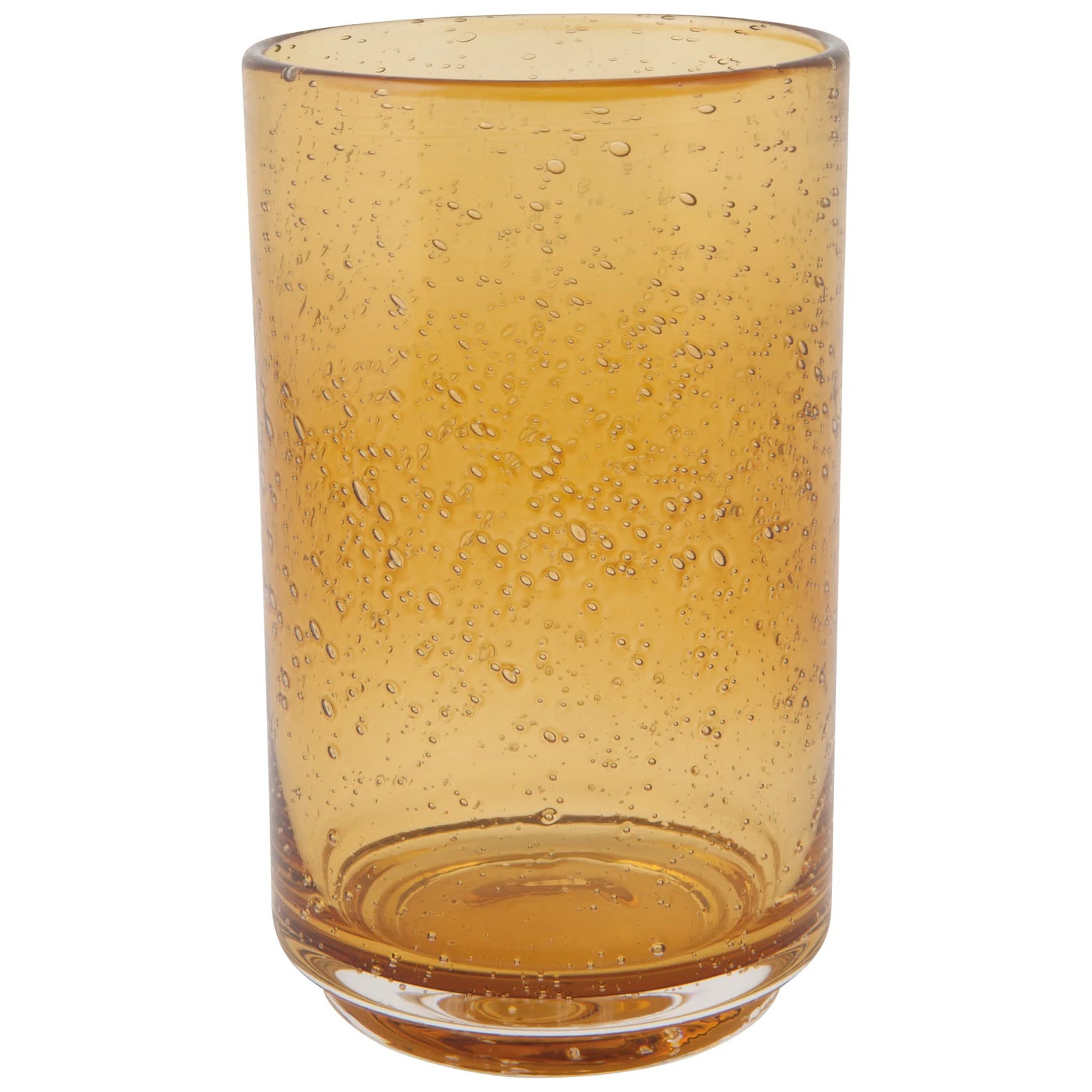 Danica Bubbled Tumbler - Amber