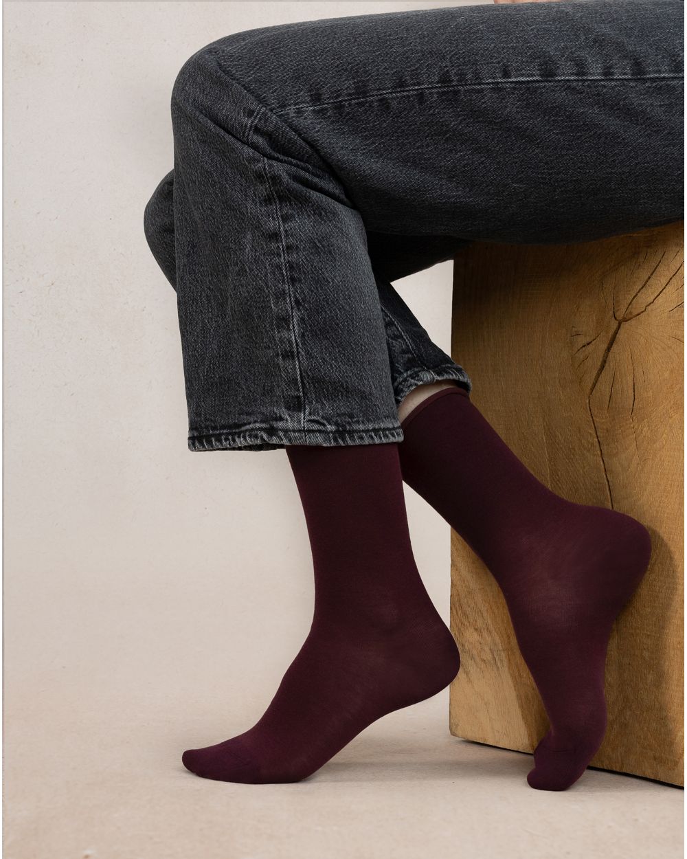 Bleuforet Socks  6594  Prune (Plum)