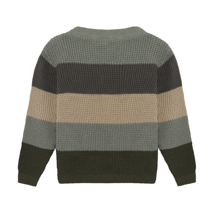 Minymo Boys Knit Crewneck Sweater   134436-9090