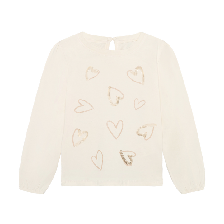 Minymo Girls Long Sleeve Tee   124457-1026