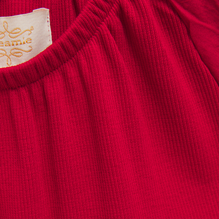 Creamie Girls Cotton Rib Dress   823187-4310