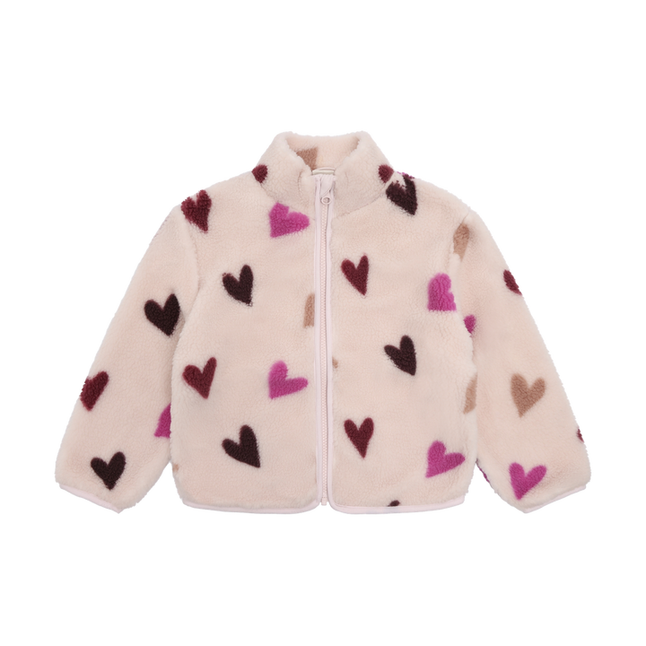 Minymo Girls Lined Fleece Jacket   124444-5803