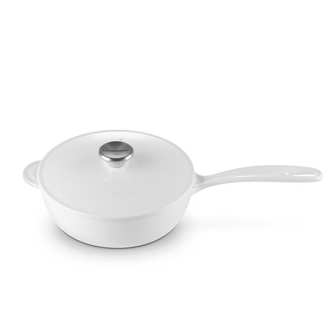 Le Creuset Saucier - Shiny White