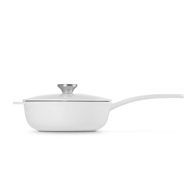 Le Creuset Saucier - Shiny White
