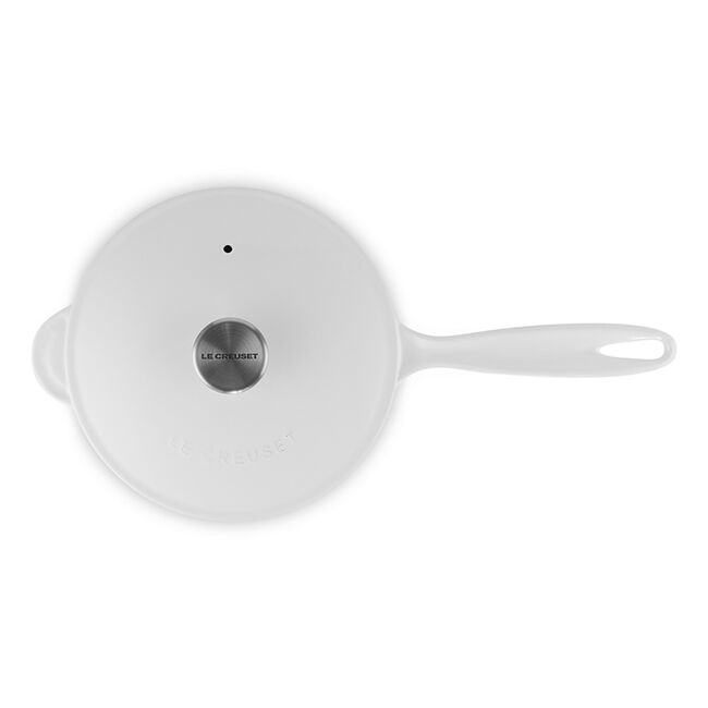 Le Creuset Saucier - Shiny White