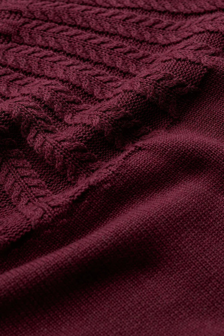 Seasalt Stone Chat Pullover  38723  Plum Berry