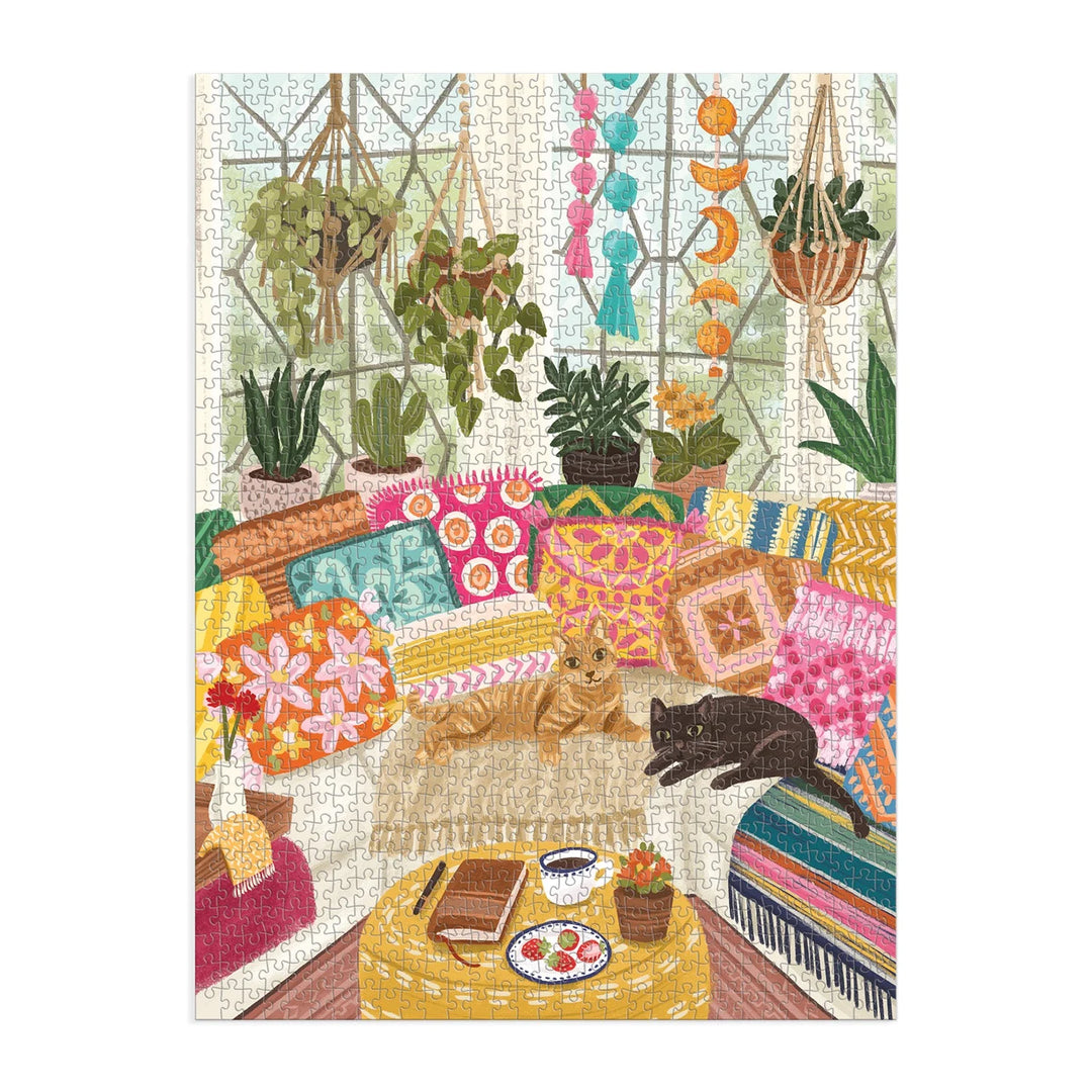 Galison Serenity Meow 100 Piece Puzzle