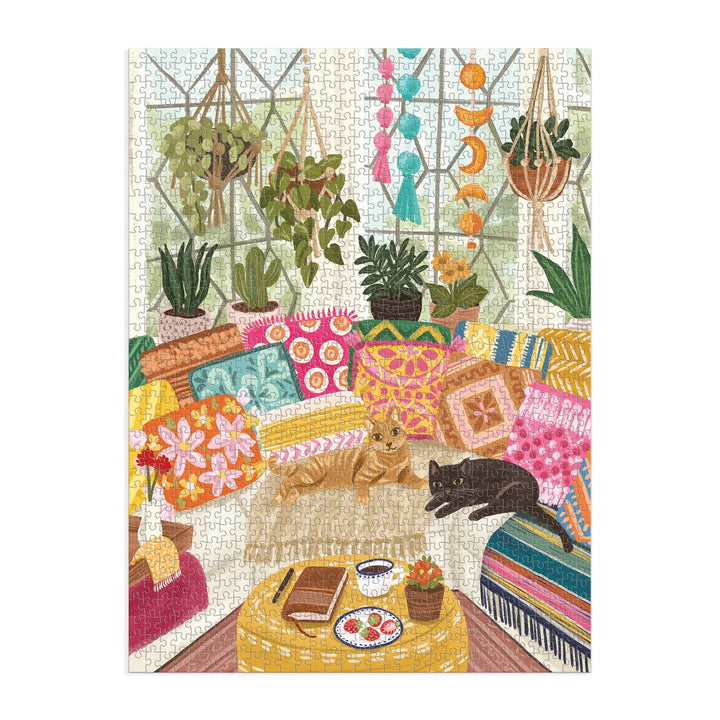 Galison Serenity Meow 100 Piece Puzzle