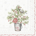 IHR Christmas Tree Present Napkin