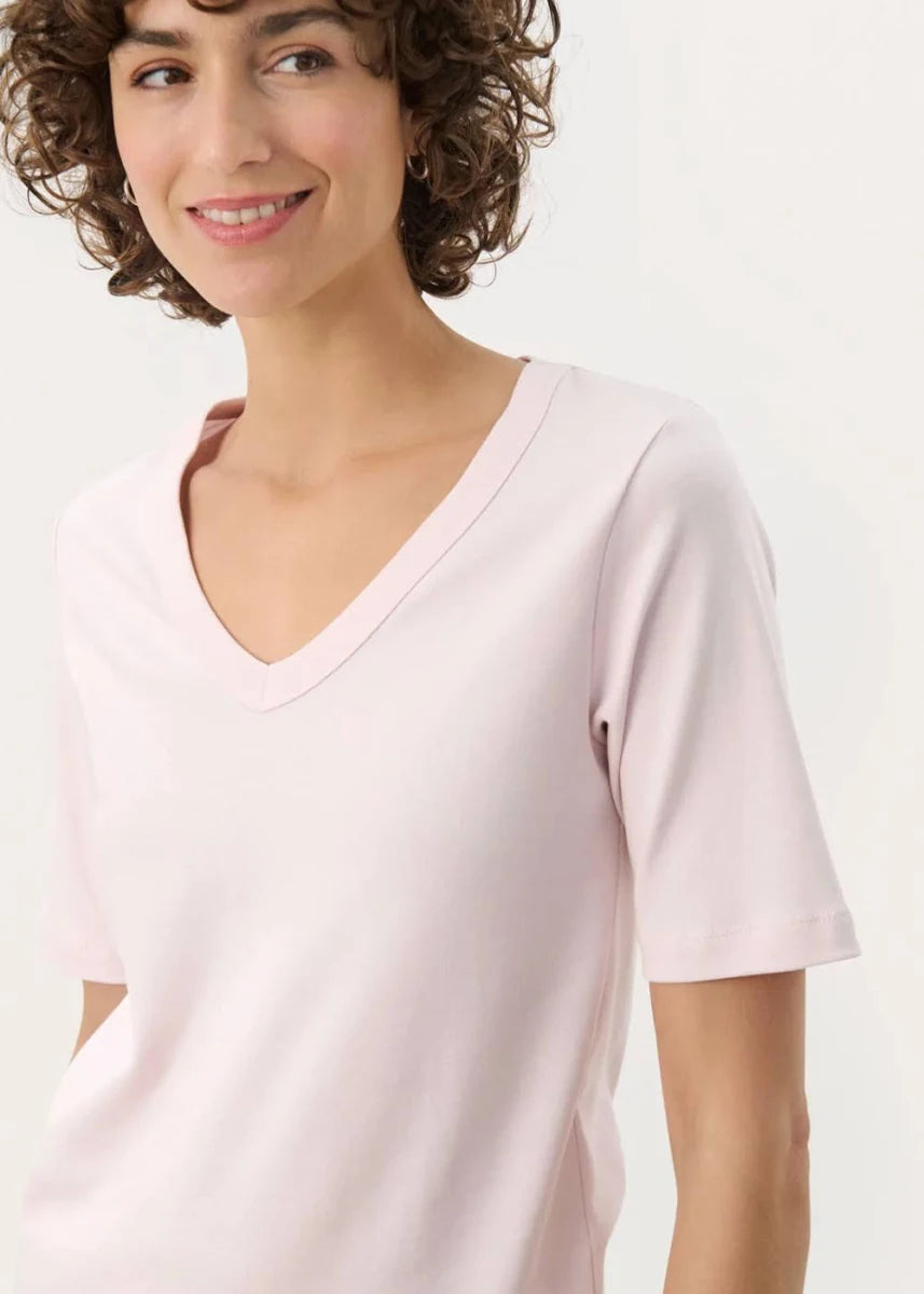 Part Two Ratansa V-Neck 30309871 Mauve Chalk
