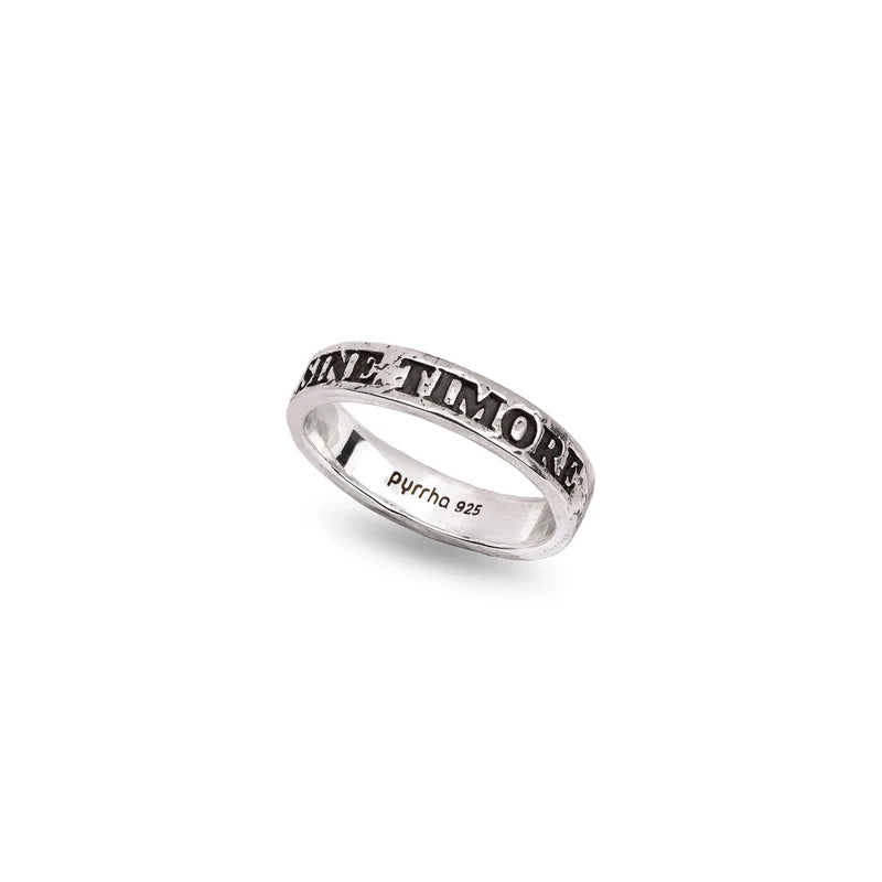 Pyrrha Without Fear Band Ring   R9-3033-408
