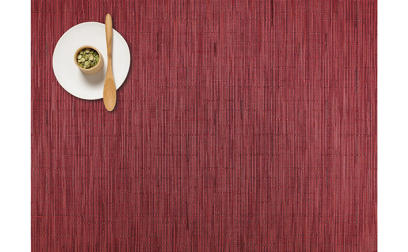 Chilewich Bamboo Cranberry Placemat