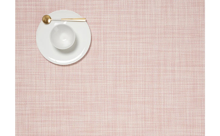 Chilewich Mini Basketweave Blush Placemat