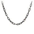 Pyrrha Black Small Paperclip Chain    CHPCB80