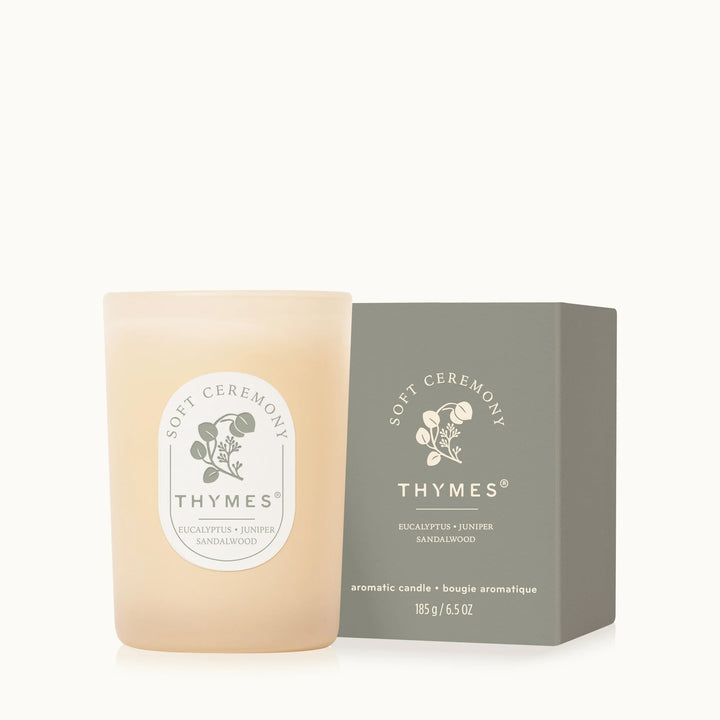 Thymes The Hours Edit Box Candle  -  Soft Ceremony