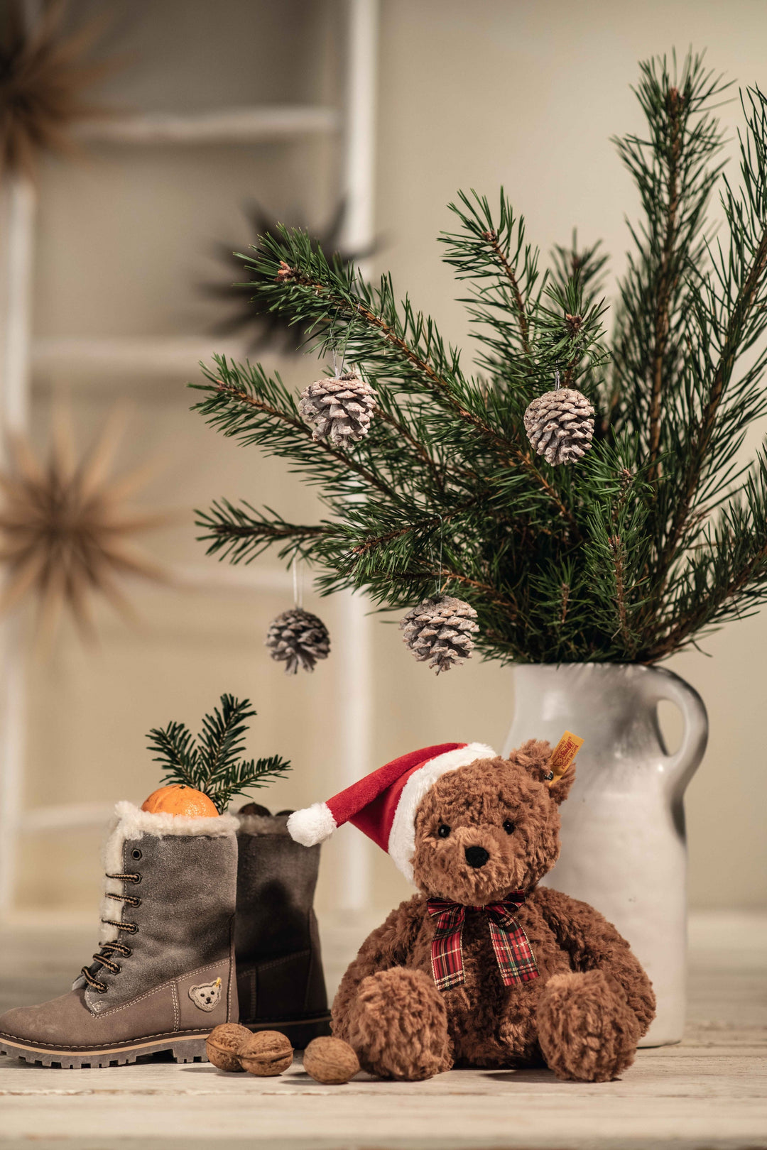 Steiff Jimmy Christmas Teddy Bear   ST-113239