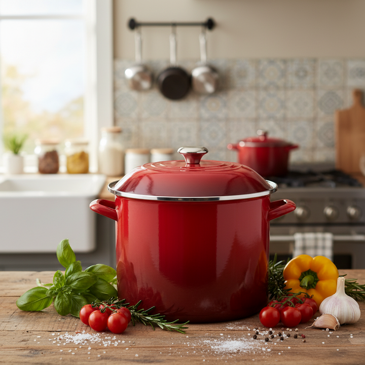 Le Creuset Stockpot Cerise