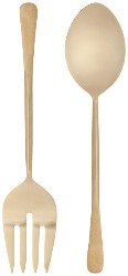 Danica Salad Server Set/2 Gold HSV2155D
