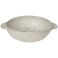 Danica Stoneware Fruit Bowl  HBO4078D  Ivory
