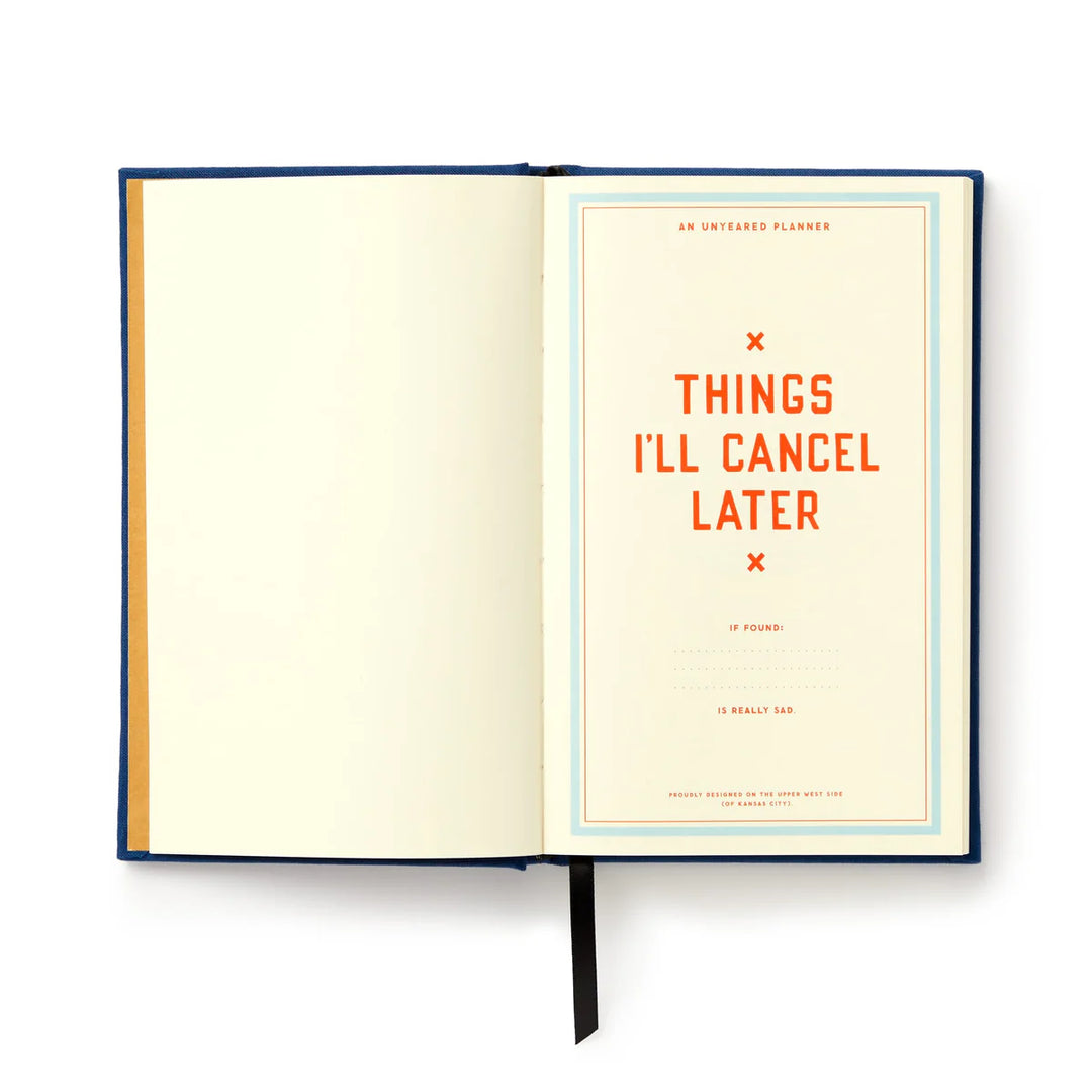 Things I'll Cancel Later Planner