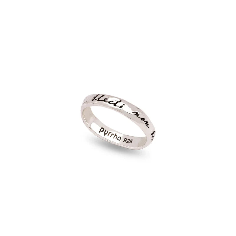 Pyrrha Posey Ring   To Be Bent Not Broken   R99-5102