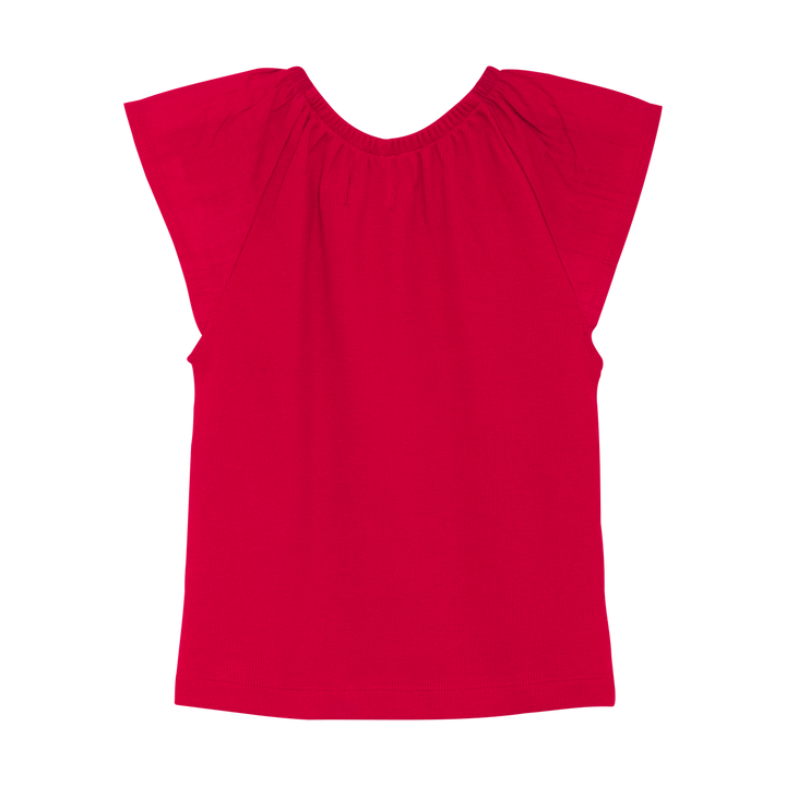 Creamie Girls Cotton Rib Tee   823195-4310