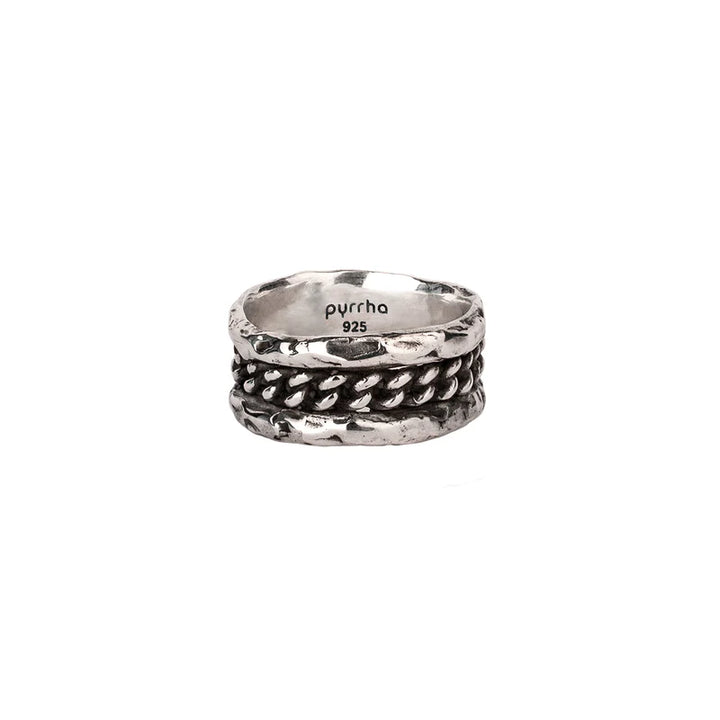 Pyrrha Triple Band With Chain Ring  R13-8777
