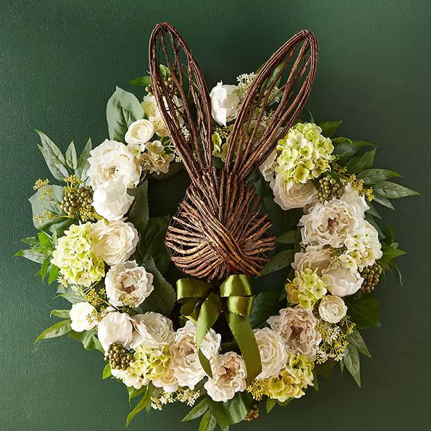 Raz Open Vine Rabbit Head 4503415