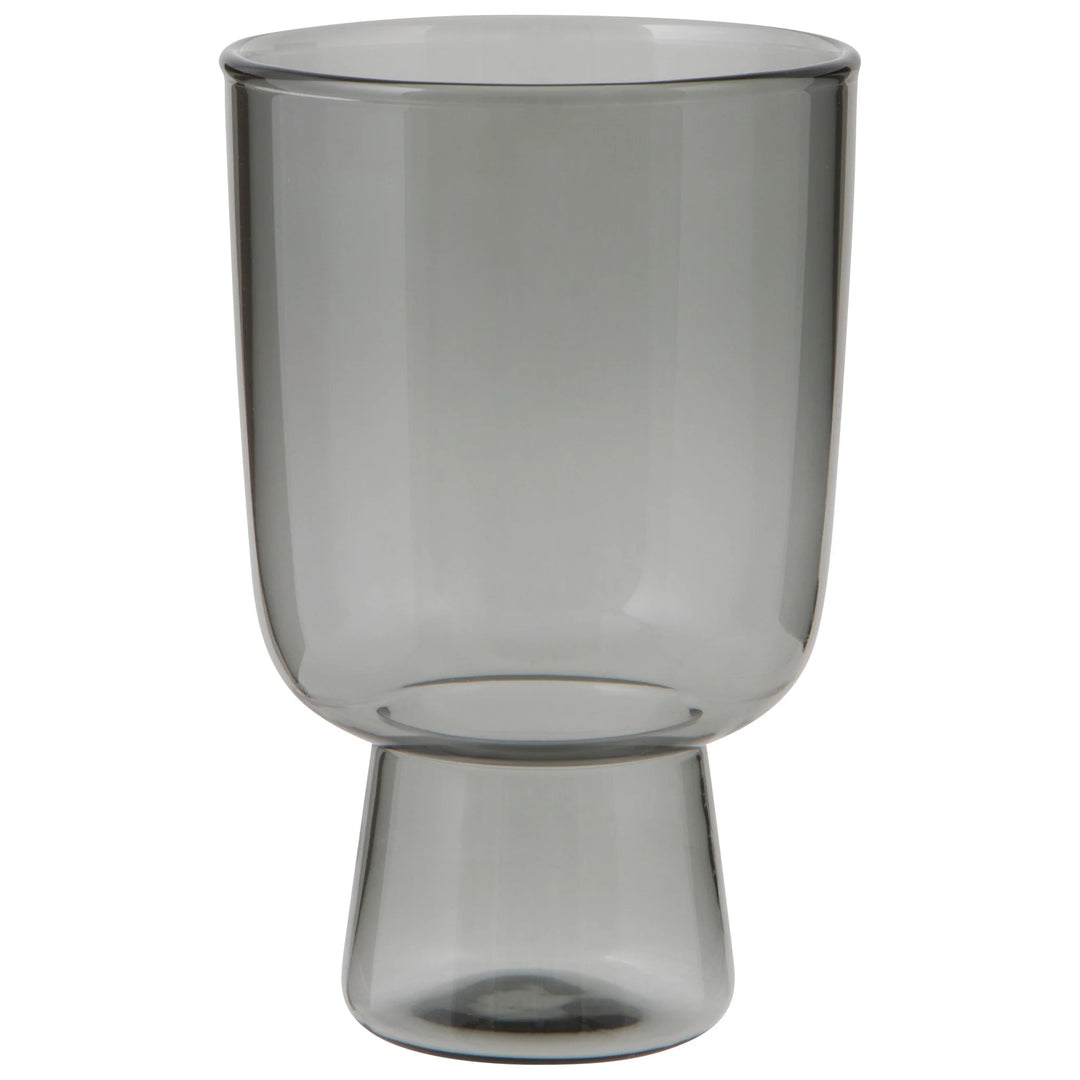 Danica Pedestal Glass  HGL3893D  Smoke
