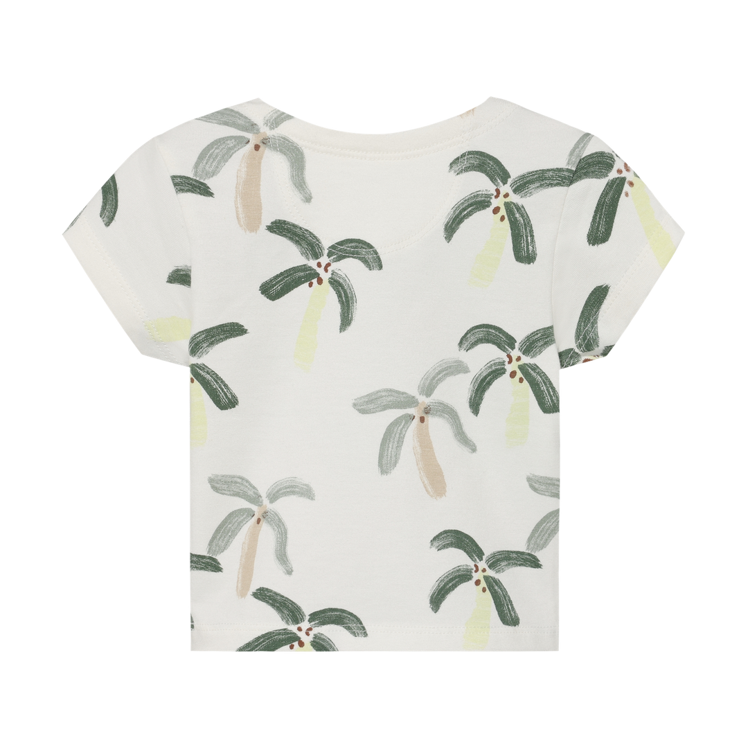 Noppies Baby Boy Short Sleeve Tee   6430013-1021   Egret