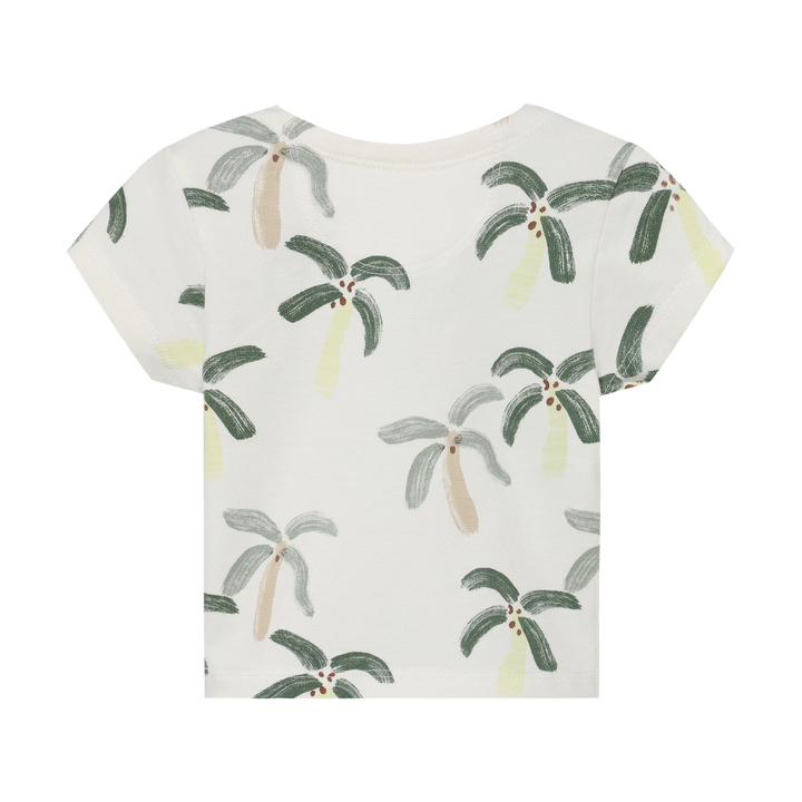 Noppies Baby Boy Short Sleeve Tee   6430013-1021   Egret