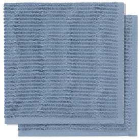 Danica Ripple Dishcloth - Slate Blue