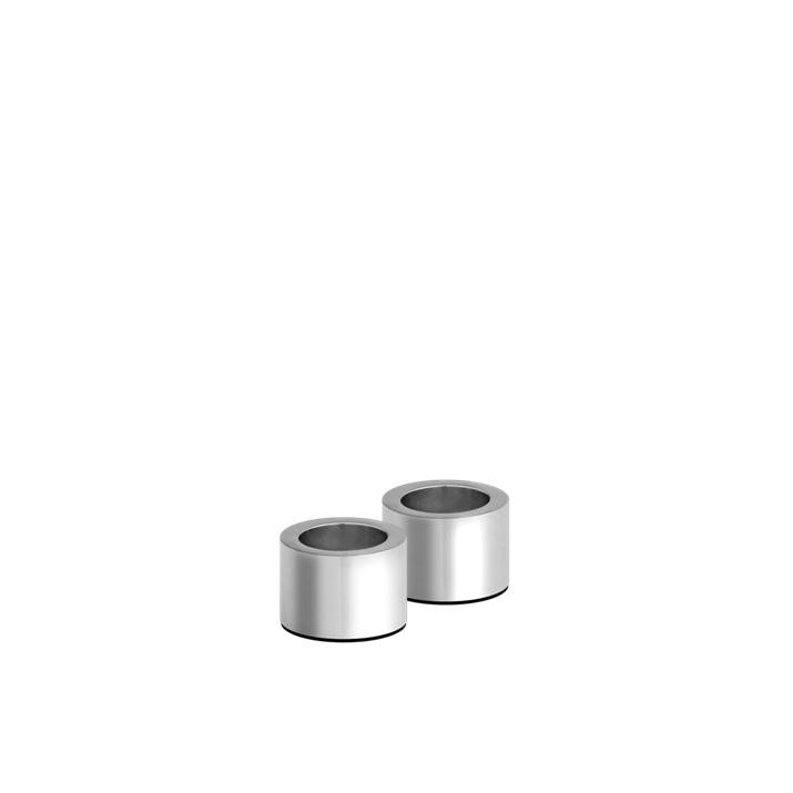 Uyuni Taper Candle Holder Set/2 Chrome