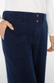 Liverpool Patch Pocket Wide Leg  LM4122QTA  Navy Dusk