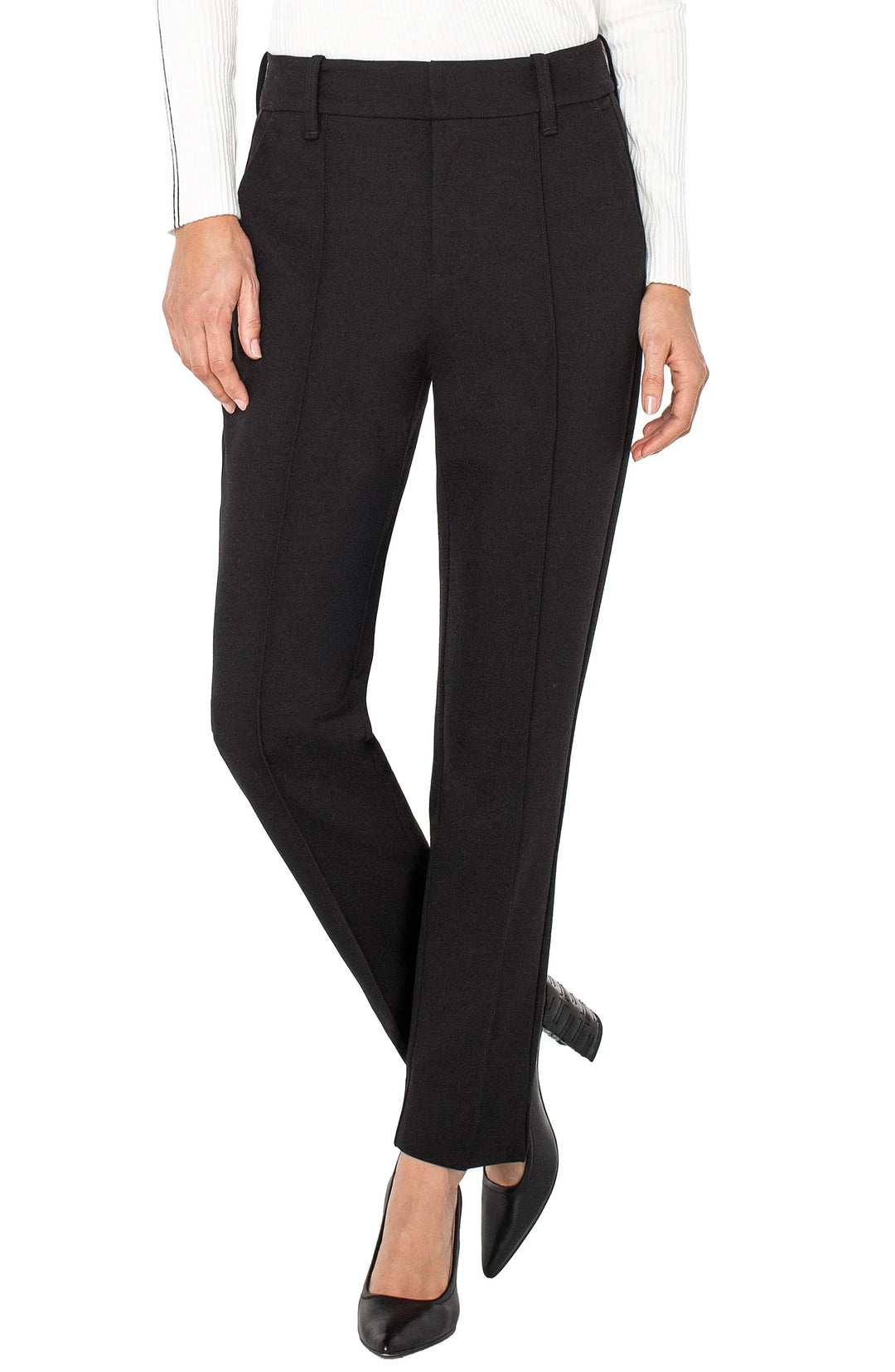 Liverpool Gemma Cigarette Pant  LM5709M42  Black