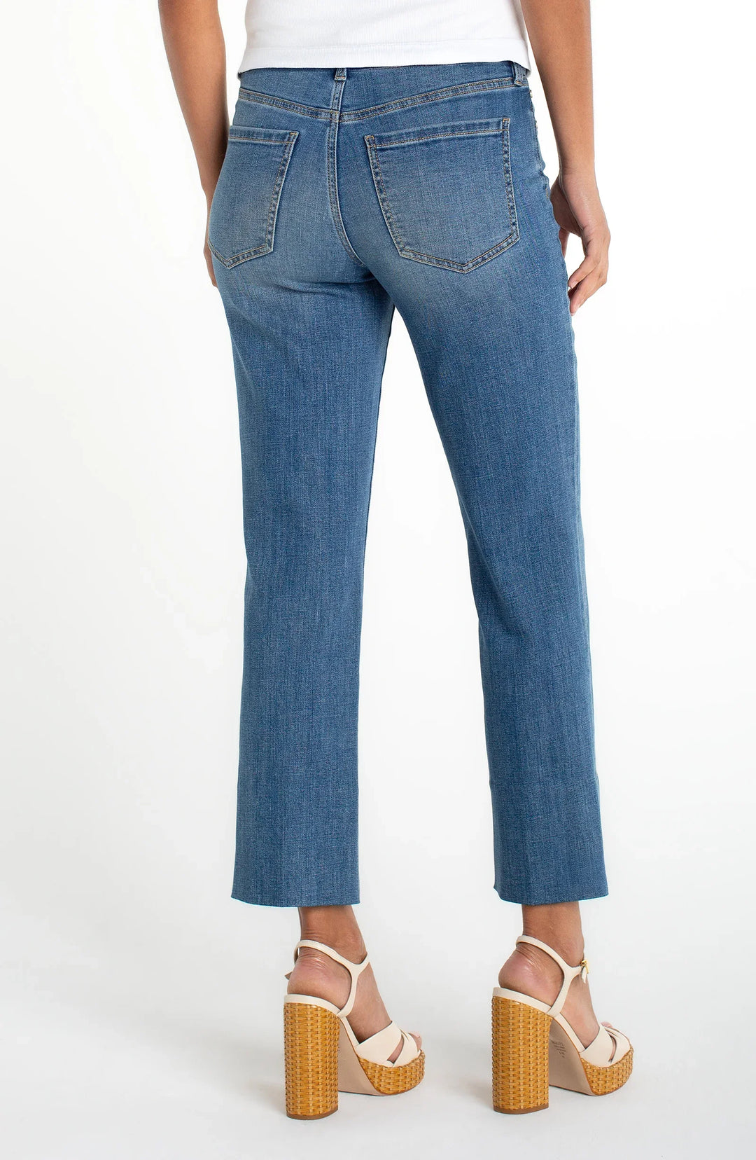 Liverpool Kennedy Crop Straight with Blind Hem  LM3160CH4  Newport Beach