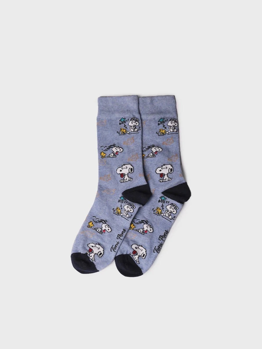 Toni Pon's X Snoopy Sock Set/3 Snow