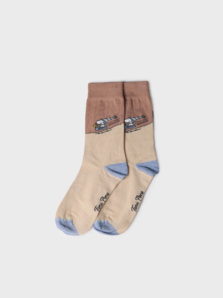 Toni Pon's X Snoopy Sock Set/3 Snow