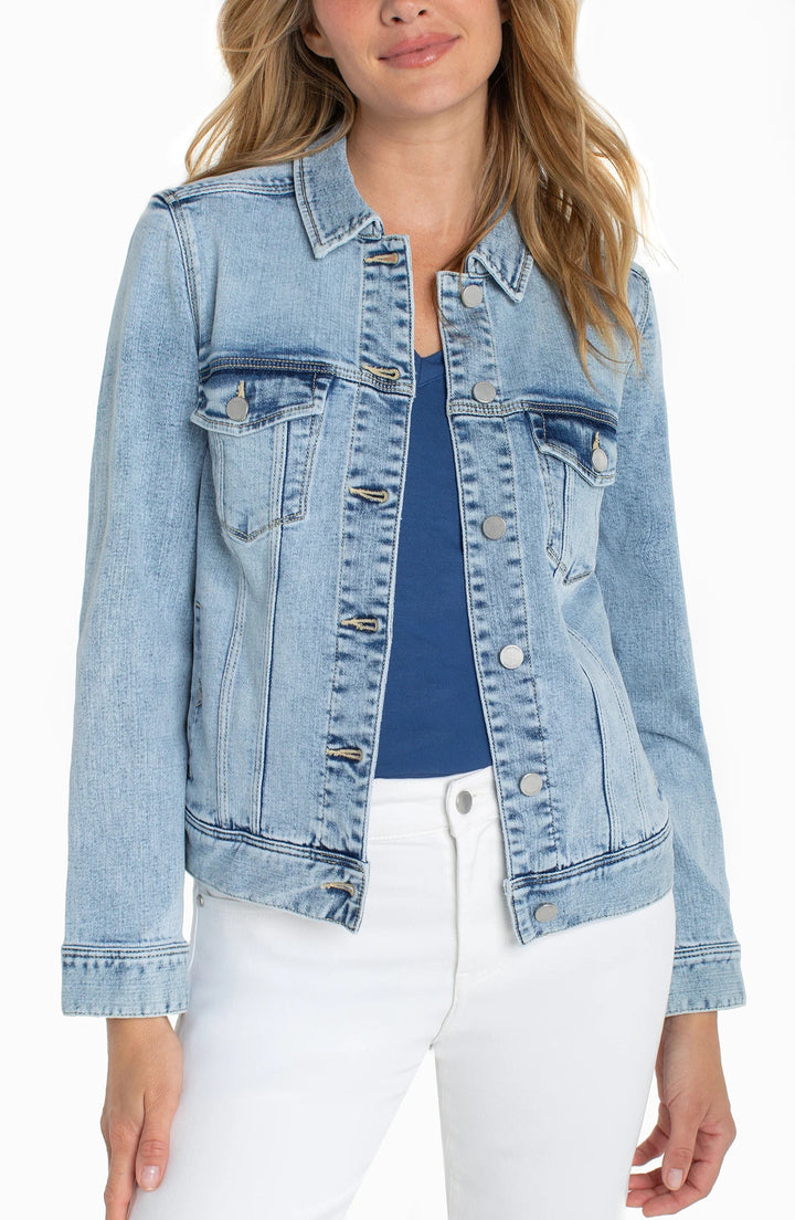 LIverpool Classic Jean Jacket  LM1004CH4  Lake Elsinore