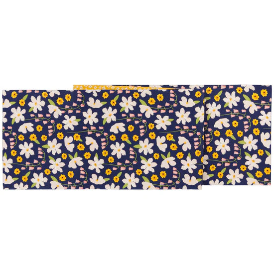 Danica Tablerunner  NTR3006D  Full Bloom  Navy