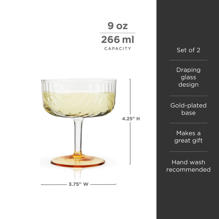 Viski Gatsby Coupes set/2*