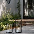 Uyuni Outdoor Lantern with Glass Dome and Remote  UL-30271