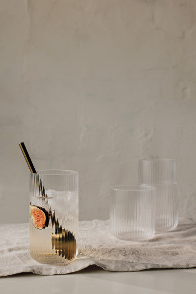 Danica Fluted Glassware Collection