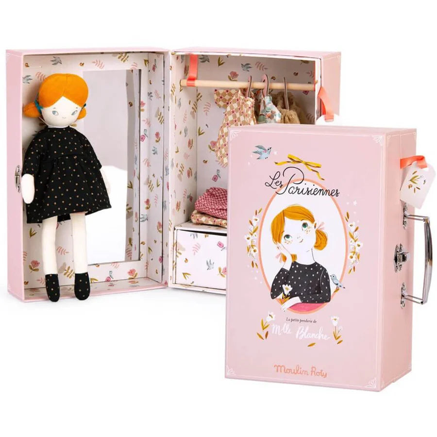 Les Parisiennes Little Wardrobe Suitcase & Doll 642564
