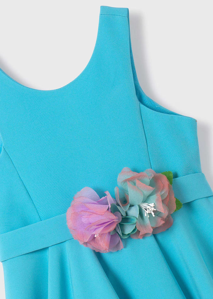 Abel & Lula Girls Dress  5062-46  Turquesa