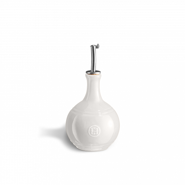 Emile Henry Vinegar Cruet -  Farine (White)*