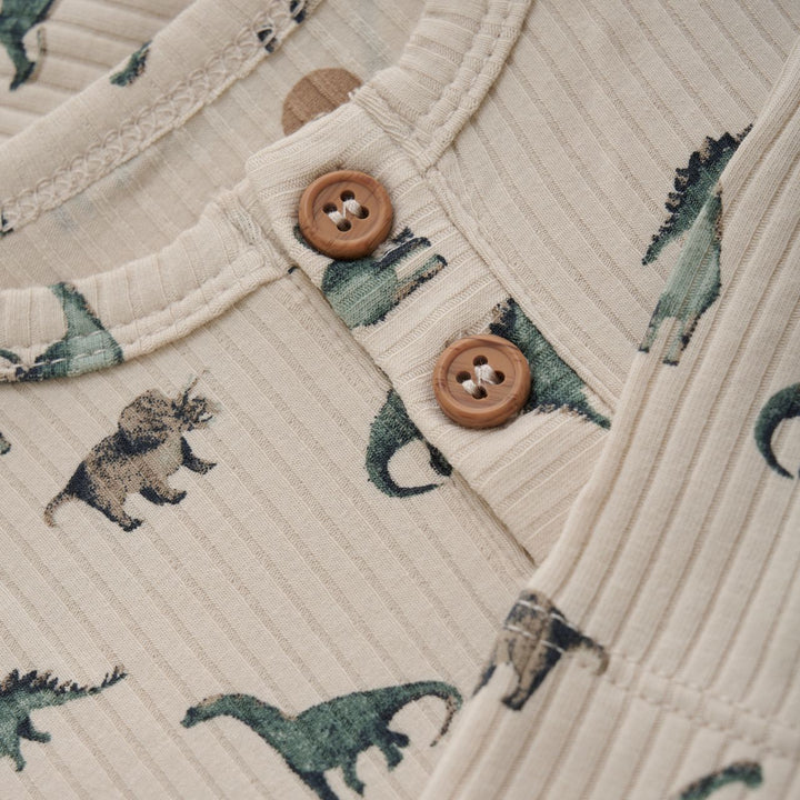 Minymo Baby Boy Long Sleeve Ribbed Tee   215359-2444