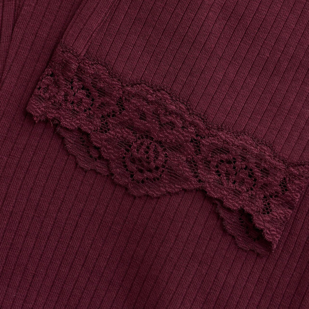 Creaming Girls Leggings  823102-4031  Burgundy **