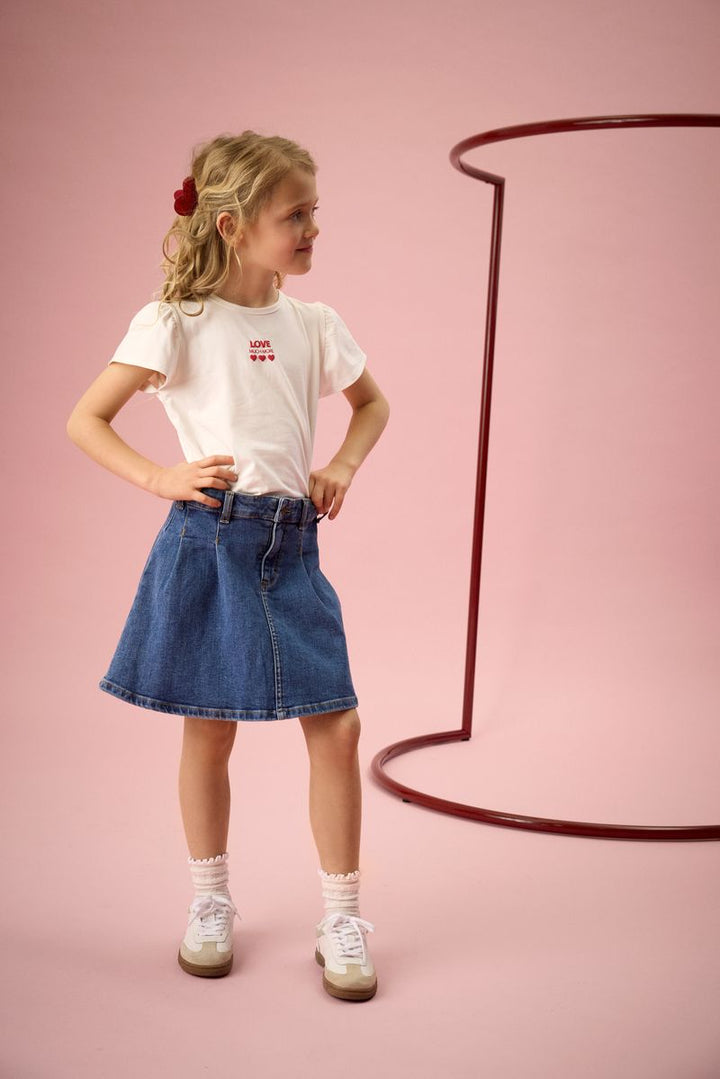 Creamie Girls Denim Skirt   823149-7770