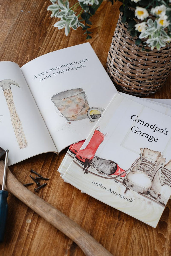 Grandpa's Garage by Amber Antymniuk     Soft Cover